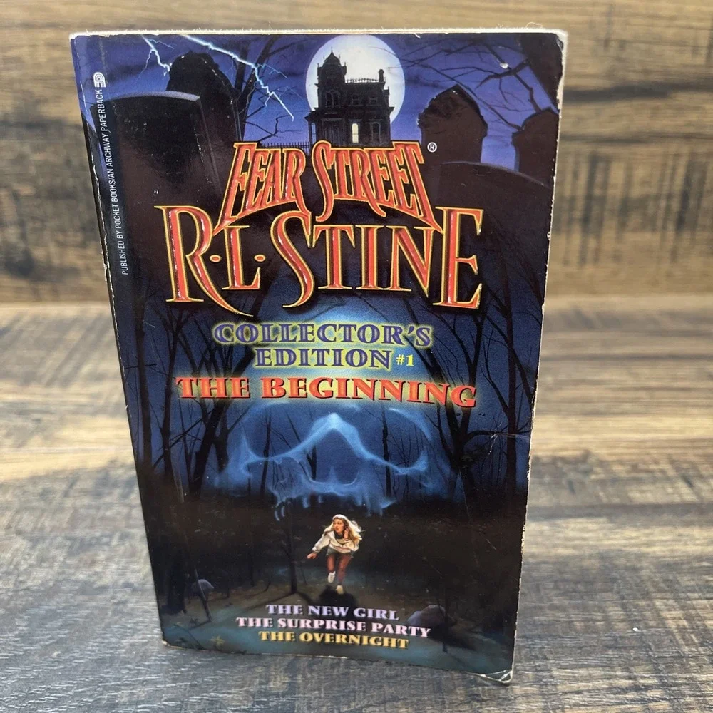 RL Stine Fear Street Collectors Edition The Beginning, Surprise Party, Overnight
